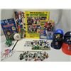 Image 1 : BOX LOT ASSORTED SPORTS COLLECTIBLES