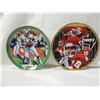 Image 1 : LOT 2 FOOTBALL PLAYER COLLECTORS PLATES