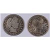 Image 1 : ( 2 ) 1902-S BARBER QUARTER, GOOD+