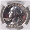 Image 2 : 1957 WASHINGTON QUARTER, NGC PF-67  NICE!