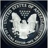 Image 2 : 2001 PROOF SILVER AMERICAN EAGLE