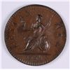 Image 2 : 1754 GEORGE II FARTHING GEM BU BROWN NEEDLE SHARP STRIKE BEAUTIFUL SURFACES