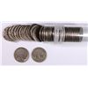 Image 1 : ROLL OF 40 1920-S BUFFALO NICKELS ALL G/VG OR BETTER