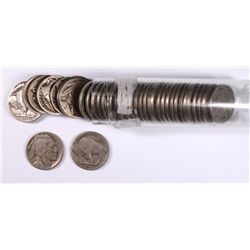 ROLL OF 40 1923-S BUFFALO NICKELS AVG. GRADE VG-F