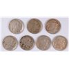 Image 1 : 7 1919 BUFFALO NICKELS SHARP XF