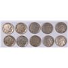 Image 1 : 10 1930-S BUFFALO NICKELS SHARP XF FULL HORN