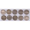 Image 2 : 10 1930-S BUFFALO NICKELS SHARP XF FULL HORN