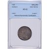 Image 1 : 1787 GEORGE III GREAT BRITAIN SHILLING NNC MS62