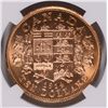 Image 3 : 1914 CANADIAN $10.00 GOLD, NGC MS-64  RARE!!   UNPRICED IN THE CATALOG IN MS-63+