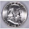 Image 2 : 1957-D FRANKLIN HALF DOLLAR, PCGS MS_65 FBL
