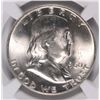 Image 2 : 1960-D FRANKLIN HALF DOLLAR, NGC MS-64 FBL