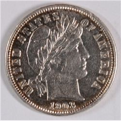 1903-O BARBER DIME MS-63