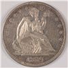 Image 1 : 1859 SEATED HALF DOLLAR AU-50