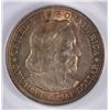 Image 2 : 1893 COLUMBIAN EXPO HALF DOLLAR PCGS MS-62, PCGS HOLDER HAS 1892 ON HOLDER BUT
