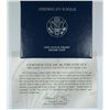 Image 3 : 2008 PROOF AMERICAN SILVER EAGLE IN  ORIGINAL BOX WITH CERT