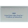 Image 4 : 2009 18 PIECE U.S. CLAD PROOF SET IN EXCELLENT ORIGINAL MINT PACKAGING