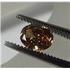 Image 1 : LOOSE DIAMOND EGL CERTIFIED - .81 CT OVAL BRILLIANT CUT SI-2 CLARITY,FANCY COLOR