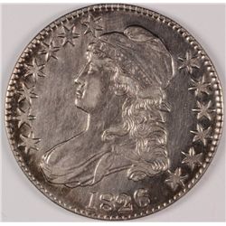 1826 BUST HALF DOLLAR AU-50