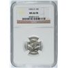 Image 1 : 1943-D MERCURY DIME, NGC MS-66 FB