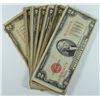Image 1 : ( 50 )  $2.00 U.S. RED SEAL NOTES, 1928  AVERAGE CIRCULATED