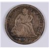 Image 1 : 1868-S Seated Dime, XF+ RARE