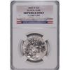 Image 1 : 1843-O SEATED HALF DOLLAR NGC "SS NEW YORK" RECOVERED FROM SUNKEN SHIP