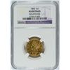 Image 1 : 1845 $5 Gold Liberty NGC AU Details (Scratches)