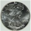 Image 2 : 1987 AMERICAN SILVER EAGLE, PCI MS-70  RARE  TRENDS PRICE $2500.00