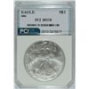 Image 1 : 2004 AMERICAN SILVER EAGLE, PCI MS-70!