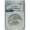 Image 1 : 2006 AMERICAN SILVER EAGLE, PCI MS-70!
