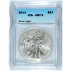 Image 1 : 2014 AMERICAN SILVER EAGLE, ICG MS-70!   PREFECT!