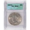 Image 1 : 1926-D PEACE SILVER DOLLAR, ICG MS-62 NICE!
