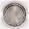 Image 2 : "BABY'S FIRST BIRTHDAY" 2014  ART ROUND, ONE OUNCE .999 SILVER  CAPSULE/BOX