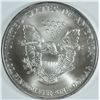 Image 2 : 2004 AMERICAN SILVER EAGLE, GEM UNC   SOME TONING.