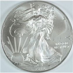 2012 BU AMERICAN SILVER EAGLE, NICE