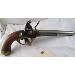 ITALIAN CHARLEVILLE FLINTLOCK M1777 PISTOL .69 CAL