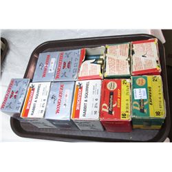 ASSORTED BOXES OF 16GA SHOTGUN SHELLS