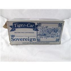 BOX OF APPROX. 375  TIGER CAT .22 LR BULLETS