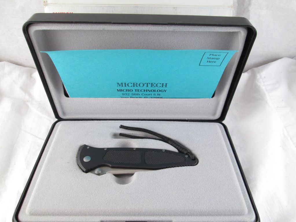 MINI SOCOM MANUAL MICROTECH KNIFE IN ORIGINAL BOX