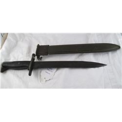 1943 DATED M1 GARAND US BAYONET BY PAL
