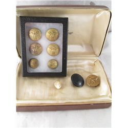 LOT OF 6 WWII NAZI OFFICERS BUTTONS