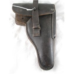 POST WAR P-38 SHELL HOLSTER MARKED F & B