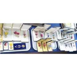 LOT OF 23 US MILITARY BOXED MEDALS