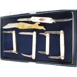 LOT OF 6 ASSORTED PEN AND NOVELTY KNIVES