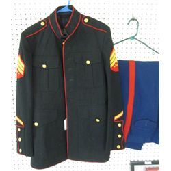 US MARINE CORP DRESS SARGEANT UNIFORM