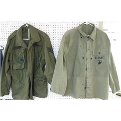 LOT OF US AIR FORCE JACKET & MARINE CORP TUNIC