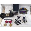 Image 1 : WWII NAVY GROUPING OF PATCHES, MEDALS, BUCKLE ETC
