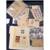 Image 1 : TRAY LOT OF GERMAN STAMPS, POSTCARDS, PAPER, PHOTO