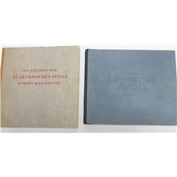 1936 GERMAN OLYMPIC & 1941 GERMAN COMBAT BOOKS
