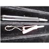 Image 4 : TRAY OF PENS & PENCILS & KEYCHAIN KNIVES
